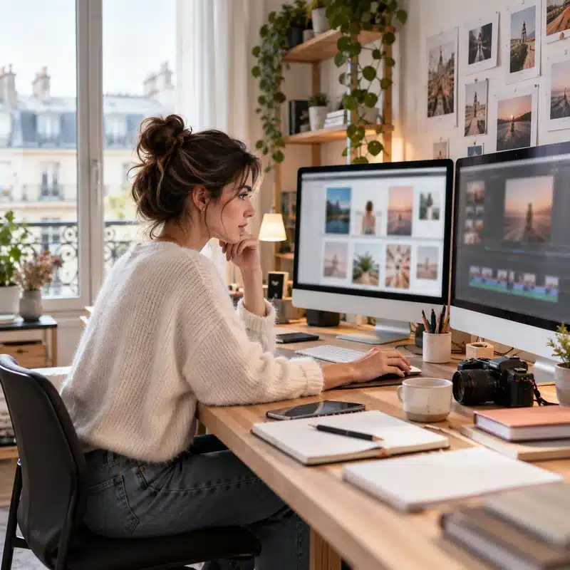 production de contenu par lots